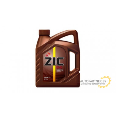 ZIC G-5 80W90 (4L) масло трансмиссионное! синт.\API GL-5, MIL-L-2105D