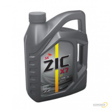 Моторное масло ZIC X7 LS 10W30 / 162649 (4л)