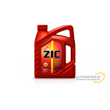 ZIC ATF Multi LF (4L) жидкость гидравлич.! дляАКПП\ Mazda ATF-FZ, Toyota WS (JWS 3324), ZF 6 Speed