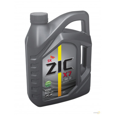 Моторное масло ZIC X7 DIESEL 5W30 / 172610 (6л)