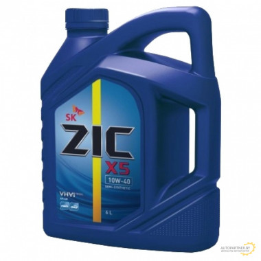 Моторное масло ZIC X5 DIESEL 10W40 / 172660 (6л)