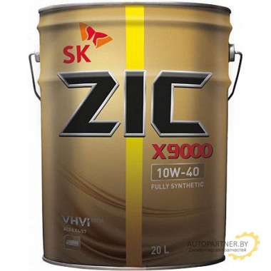 Моторное масло ZIC X9000 10W40 / 192603 (20л)
