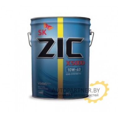 Моторное масло ZIC X5000 10W40 / 192658 (20л)
