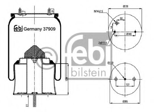FEBI BILSTEIN 37909 FEBI BILSTEIN 37909