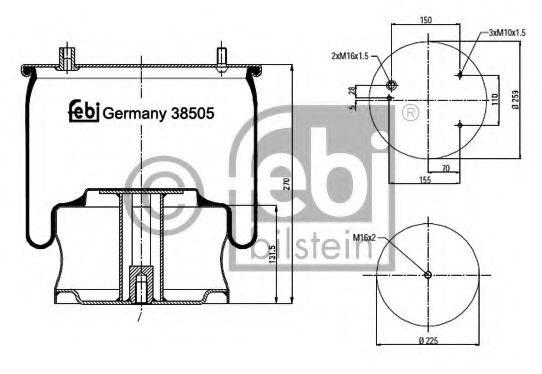 FEBI BILSTEIN 38505