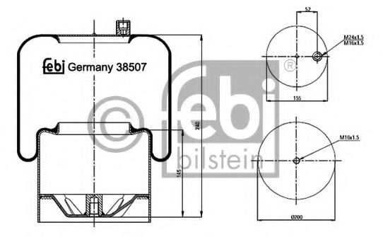 FEBI BILSTEIN 38507 FEBI BILSTEIN 38507