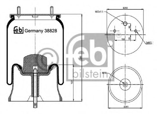 FEBI BILSTEIN 38828