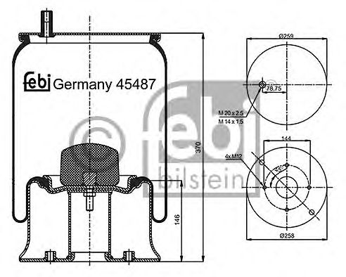 FEBI BILSTEIN 45487