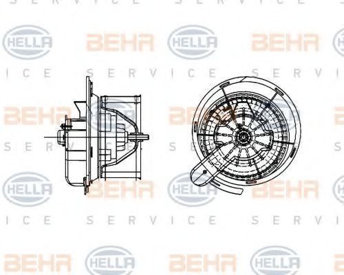 BEHR HELLA SERVICE 8EW 009 157-461