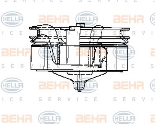 BEHR HELLA SERVICE 8EW 009 158-021