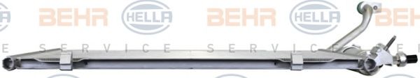 Конденсатор, кондиционер BEHR HELLA SERVICE 8FC 351 000-401 Конденсатор, кондиционер BEHR HELLA SERVICE 8FC 351 000-401