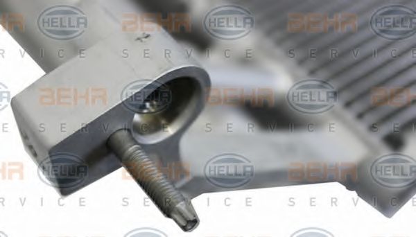 Конденсатор, кондиционер BEHR HELLA SERVICE 8FC 351 000-411 Конденсатор, кондиционер BEHR HELLA SERVICE 8FC 351 000-411