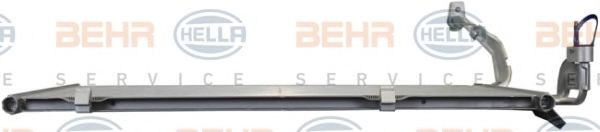 Конденсатор, кондиционер BEHR HELLA SERVICE 8FC 351 000-441 Конденсатор, кондиционер BEHR HELLA SERVICE 8FC 351 000-441