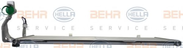 Конденсатор, кондиционер BEHR HELLA SERVICE 8FC 351 000-441 Конденсатор, кондиционер BEHR HELLA SERVICE 8FC 351 000-441