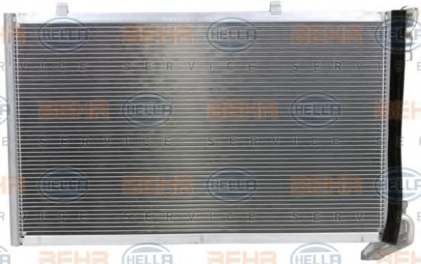Конденсатор, кондиционер BEHR HELLA SERVICE 8FC 351 000-441 Конденсатор, кондиционер BEHR HELLA SERVICE 8FC 351 000-441