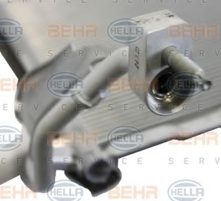 Конденсатор, кондиционер BEHR HELLA SERVICE 8FC 351 000-441 Конденсатор, кондиционер BEHR HELLA SERVICE 8FC 351 000-441