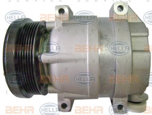 Компрессор, кондиционер BEHR HELLA SERVICE 8FK 351 001-941 Компрессор, кондиционер BEHR HELLA SERVICE 8FK 351 001-941