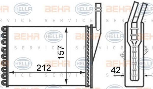 BEHR HELLA SERVICE 8FH 351 024-361