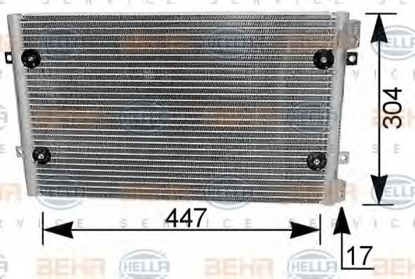 BEHR HELLA SERVICE 8FC 351 036-271