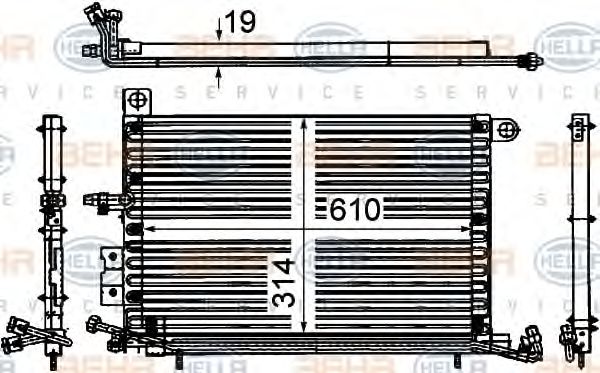 BEHR HELLA SERVICE 8FC 351 037-191