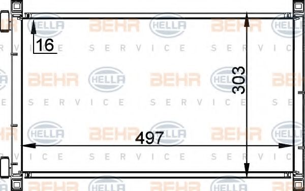 BEHR HELLA SERVICE 8FC 351 038-321