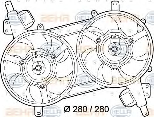 BEHR HELLA SERVICE 8EW 351 039-601