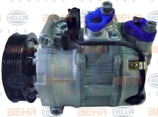 Компрессор, кондиционер BEHR HELLA SERVICE 8FK 351 105-111 Компрессор, кондиционер BEHR HELLA SERVICE 8FK 351 105-111