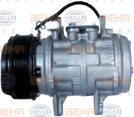 Компрессор, кондиционер BEHR HELLA SERVICE 8FK 351 107-571 Компрессор, кондиционер BEHR HELLA SERVICE 8FK 351 107-571