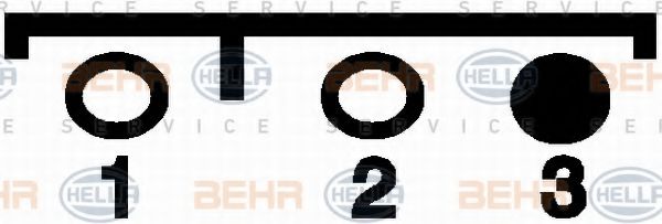 BEHR HELLA SERVICE 8FK 351 108-531