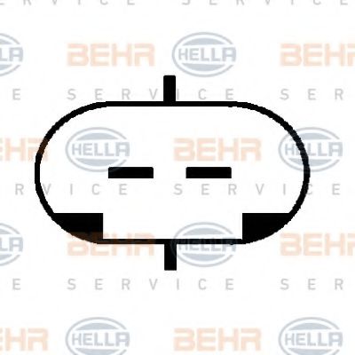 BEHR HELLA SERVICE 8FK 351 108-751