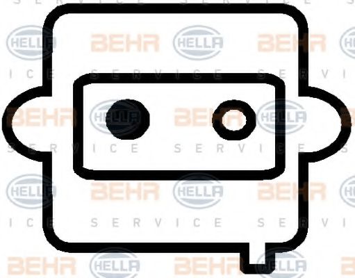 BEHR HELLA SERVICE 8FK 351 109-041