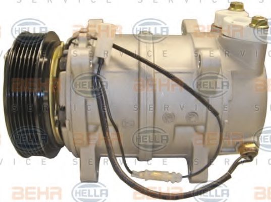 Компрессор, кондиционер BEHR HELLA SERVICE 8FK 351 109-581 Компрессор, кондиционер BEHR HELLA SERVICE 8FK 351 109-581
