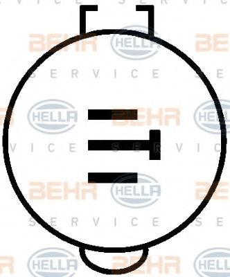 BEHR HELLA SERVICE 8FK 351 110-781