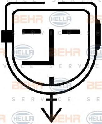 BEHR HELLA SERVICE 8FK 351 110-791