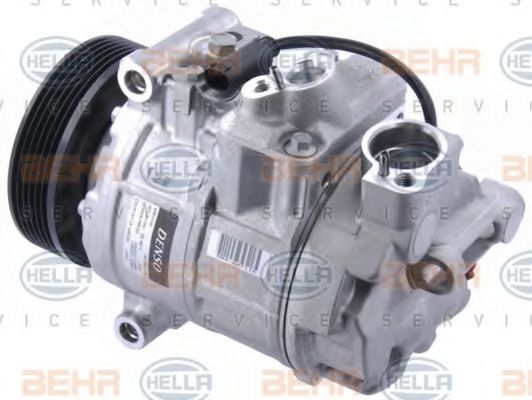 Компрессор, кондиционер BEHR HELLA SERVICE 8FK 351 114-271 Компрессор, кондиционер BEHR HELLA SERVICE 8FK 351 114-271