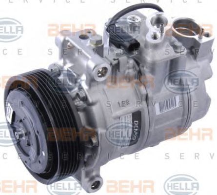 Компрессор, кондиционер BEHR HELLA SERVICE 8FK 351 114-271 Компрессор, кондиционер BEHR HELLA SERVICE 8FK 351 114-271