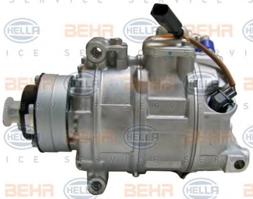 Компрессор, кондиционер BEHR HELLA SERVICE 8FK 351 114-311 Компрессор, кондиционер BEHR HELLA SERVICE 8FK 351 114-311