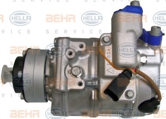 Компрессор, кондиционер BEHR HELLA SERVICE 8FK 351 114-311 Компрессор, кондиционер BEHR HELLA SERVICE 8FK 351 114-311