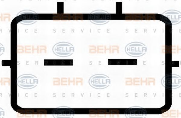 BEHR HELLA SERVICE 8FK 351 127-431