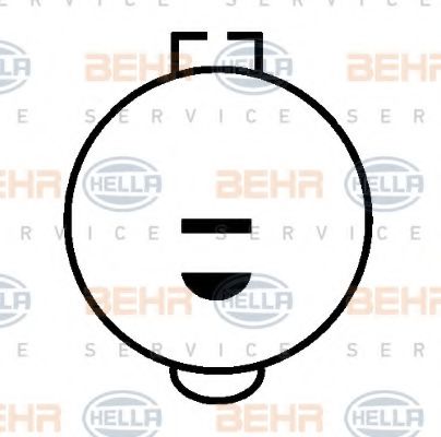 BEHR HELLA SERVICE 8FK 351 127-971