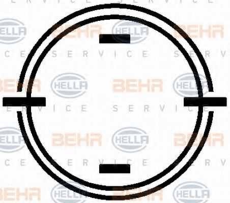 BEHR HELLA SERVICE 8FK 351 133-531