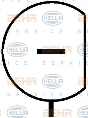 BEHR HELLA SERVICE 8FK 351 135-651