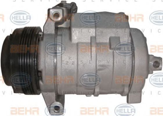 Компрессор, кондиционер BEHR HELLA SERVICE 8FK 351 176-661 Компрессор, кондиционер BEHR HELLA SERVICE 8FK 351 176-661