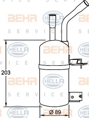 BEHR HELLA SERVICE 8FT 351 192-061