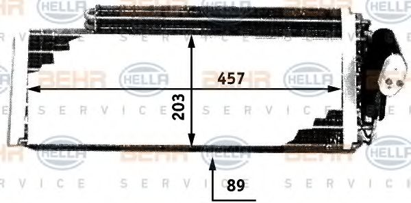 BEHR HELLA SERVICE 8FV 351 210-151