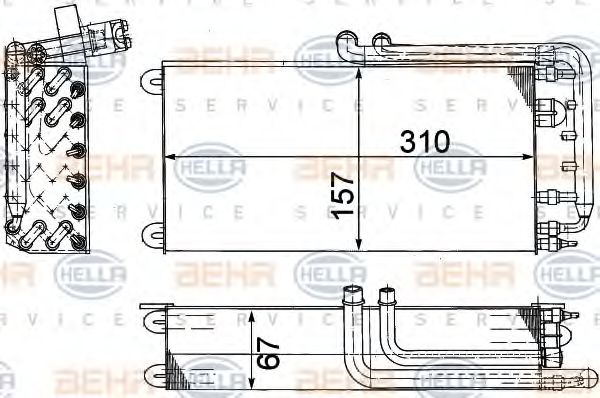 BEHR HELLA SERVICE 8FV 351 210-791