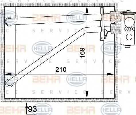 BEHR HELLA SERVICE 8FV 351 211-131