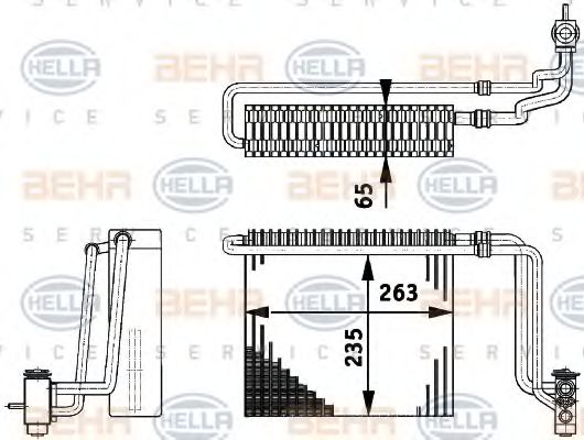 BEHR HELLA SERVICE 8FV 351 211-741