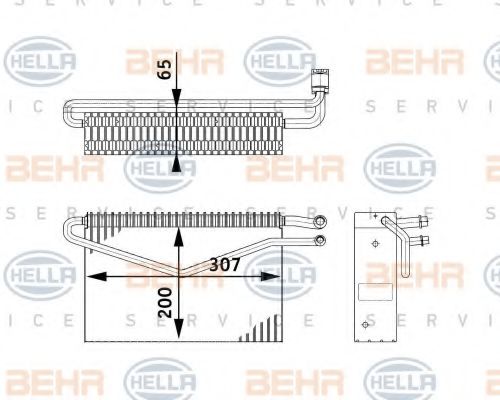 BEHR HELLA SERVICE 8FV 351 211-761