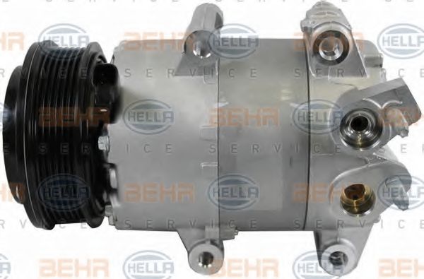 Компрессор, кондиционер BEHR HELLA SERVICE 8FK 351 272-181 Компрессор, кондиционер BEHR HELLA SERVICE 8FK 351 272-181